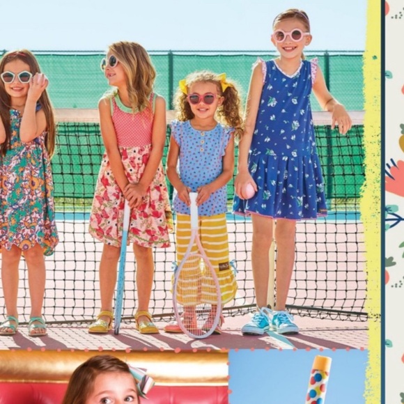 Matilda Jane Good to Go Dress- Butterfly Polka Dot Twirly - Picture 4 of 12